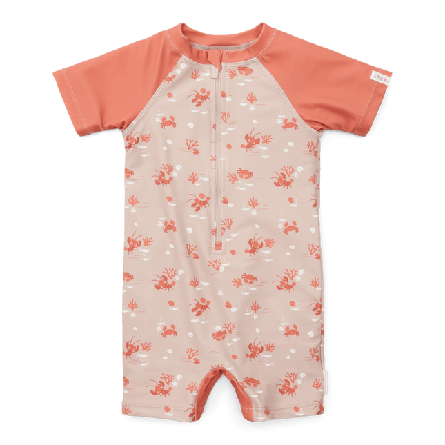 Little Dutch Zwempak Kind Korte Mouwen Lobster Bay koop je bij Babywinkel