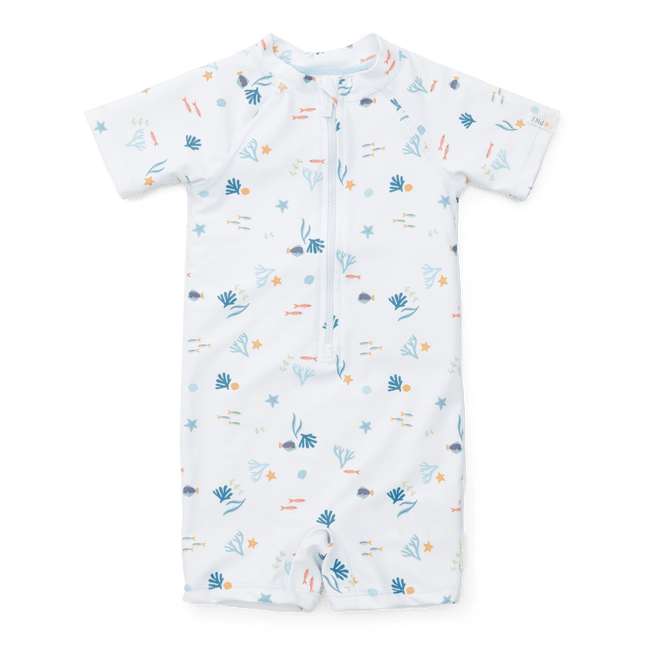 Little Dutch Zwempak Kind Korte Mouwen Ocean Treasures koop je bij Babywinkel