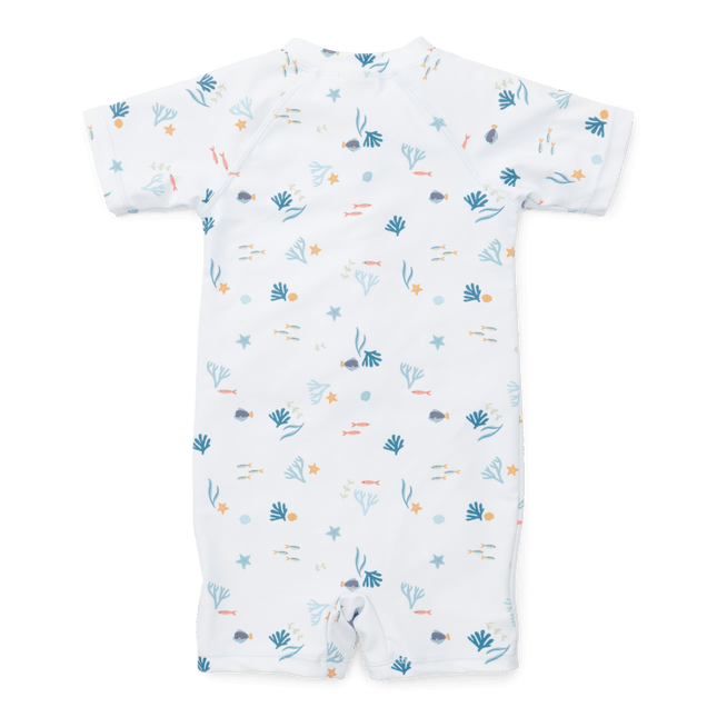 Little Dutch Zwempak Kind Korte Mouwen Ocean Treasures koop je bij Babywinkel