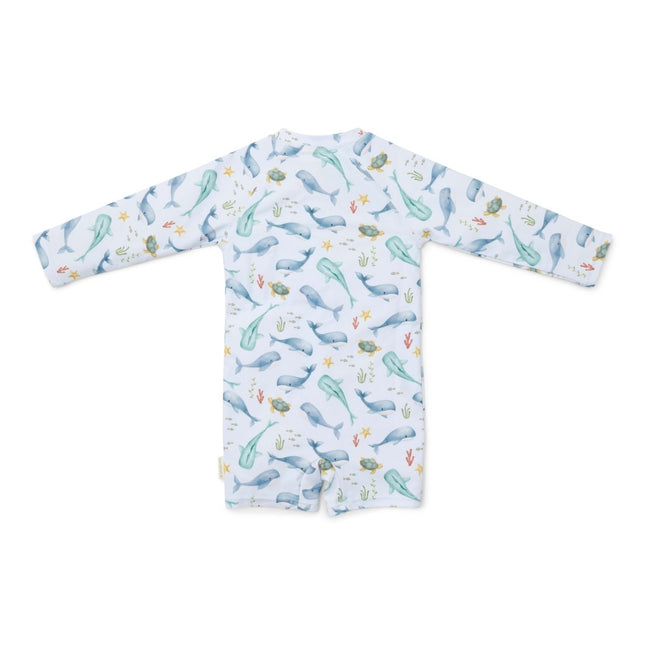 Little Dutch Zwempak Kind Lange Mouwen Ocean koop je bij Babywinkel