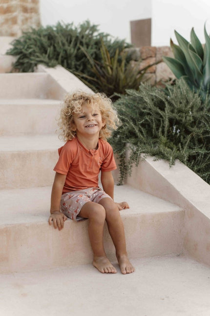 Little Dutch Zwemshirt Kind Korte Mouwen Coral koop je bij Babywinkel