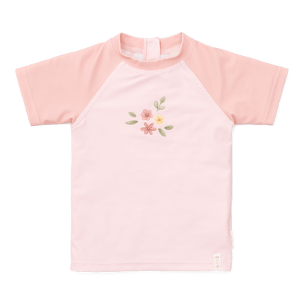 Little Dutch Zwemshirt Kind Korte Mouwen Flower Pink koop je bij Babywinkel
