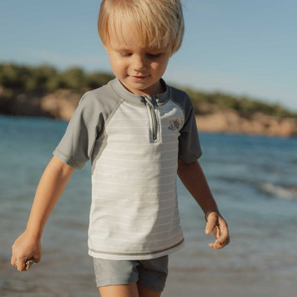 Little Dutch Zwemshirt Kind Korte Mouwen Fresh Greens koop je bij Babywinkel