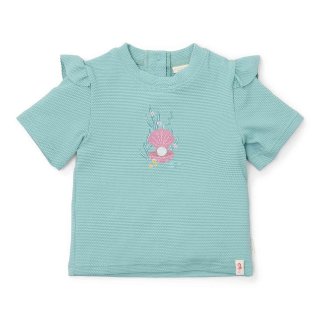Little Dutch Zwemshirt Kind Korte Mouwen Ocean Treasures Surf Blue koop je bij Babywinkel