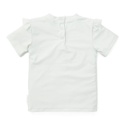 Little Dutch Zwemshirt Kind Korte Mouwen Ruches Sea Green koop je bij Babywinkel