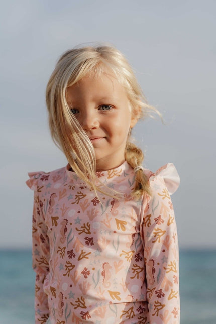 Little Dutch Zwemshirt Kind Lange Mouwen Ocean Dreams Pink koop je bij Babywinkel