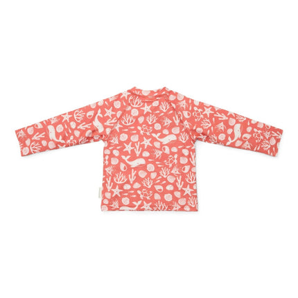 Little Dutch Zwemshirt Kind Lange Mouwen Sea Life Coral Red koop je bij Babywinkel