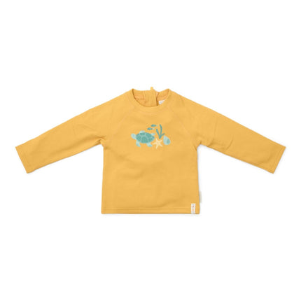 Little Dutch Zwemshirt Kind Lange Mouwen Seashells Sunny Yellow koop je bij Babywinkel