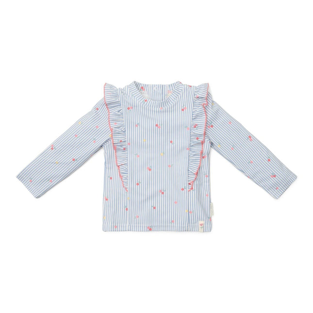 Little Dutch Zwemshirt Kind Lange Mouwen Sunny Flowers Blue koop je bij Babywinkel