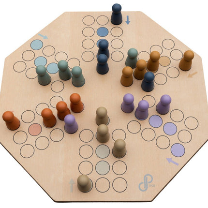JeP Kids Bordspel Houten Ludo koop je bij Babywinkel