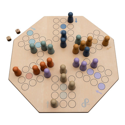 JeP Kids Bordspel Houten Ludo koop je bij Babywinkel