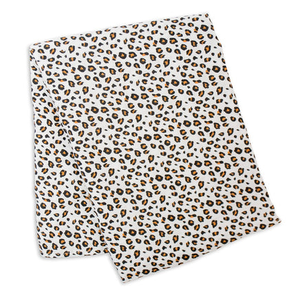 Lulujo Hydrofiele Doek Leopard 120x120cm koop je bij Babywinkel