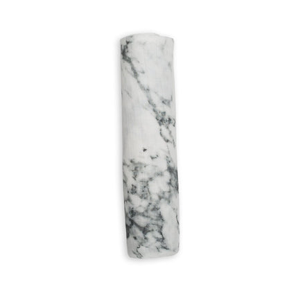 Lulujo Hydrofiele Doek Marble 120x120cm koop je bij Babywinkel
