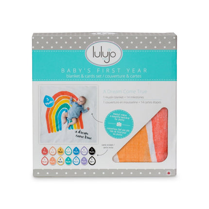 Lulujo Mijlpaalkaarten A Dream Come True koop je bij Babywinkel