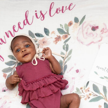 Lulujo Mijlpaalkaarten All You Need Is Love koop je bij Babywinkel