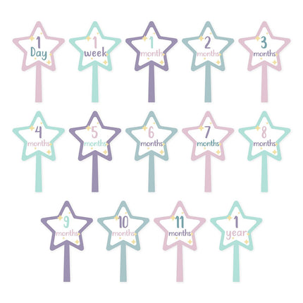 Lulujo Mijlpaalkaarten Something Magical koop je bij Babywinkel