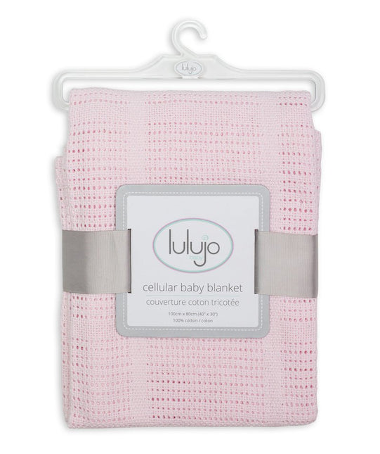 Lulujo Wiegdeken Cellular Pink koop je bij Babywinkel