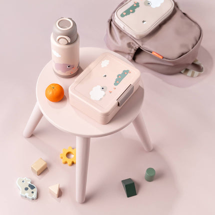 Done by Deer Lunchtrommel Powder Tiny Farm koop je bij Babywinkel