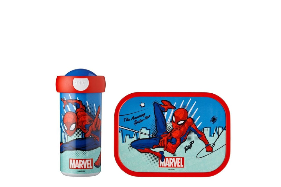Mepal Lunchset Campus Spiderman Met Schoolbeker koop je bij Babywinkel