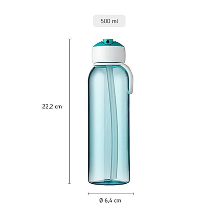 Mepal Waterfles Kind Flip - Up Campus 500ml Blue koop je bij Babywinkel