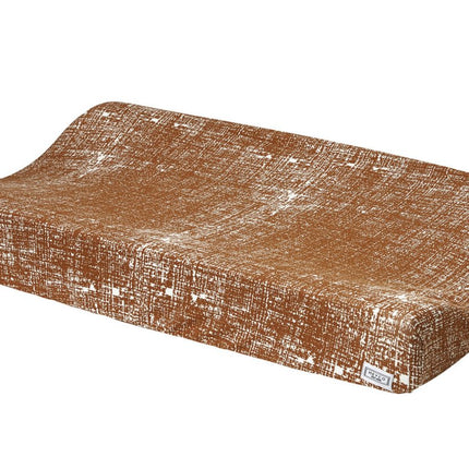 Meyco Aankleedkussenhoes Fine Lines Camel koop je bij Babywinkel