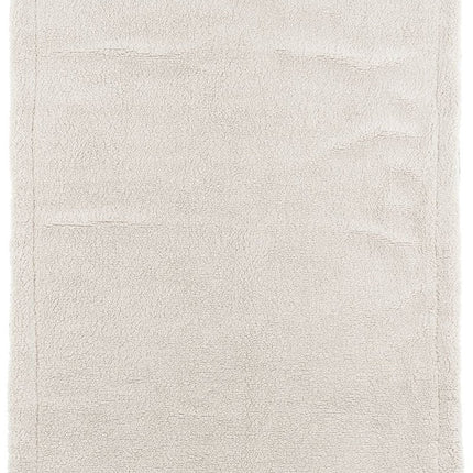 Meyco Baby Wafel Teddy Ledikant Deken Greige 100x150cm koop je bij Babywinkel