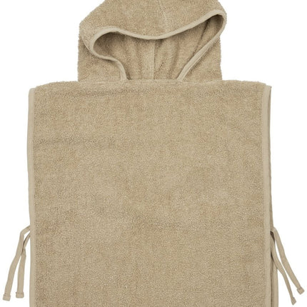 Meyco Badponcho 1 - 3 Jaar Basic Badstof Sand koop je bij Babywinkel