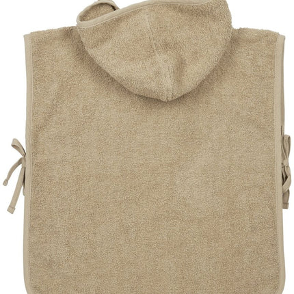 Meyco Badponcho 1 - 3 Jaar Basic Badstof Sand koop je bij Babywinkel
