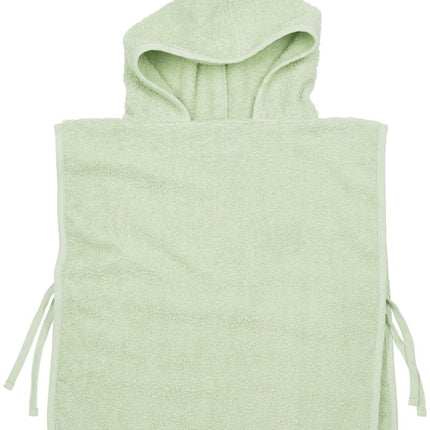 Meyco Badponcho 1 - 3 Jaar Basic Badstof Soft Green koop je bij Babywinkel