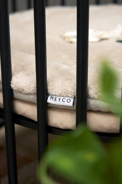Meyco Boxkleed Basic Teddy Rond koop je bij Babywinkel