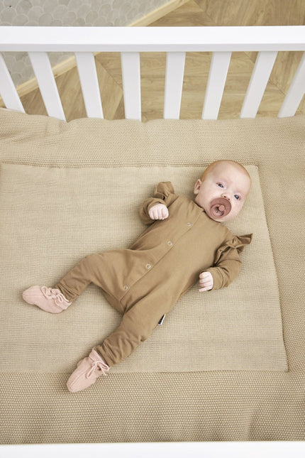 Meyco Boxkleed Mini Relief Sand koop je bij Babywinkel