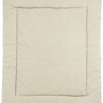 Meyco Boxkleed Rib Mini Spot Sand Melange 80X100cm koop je bij Babywinkel