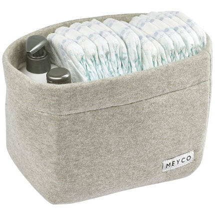 Meyco Commodemandje Medium Knit Basic Sand Melange koop je bij Babywinkel