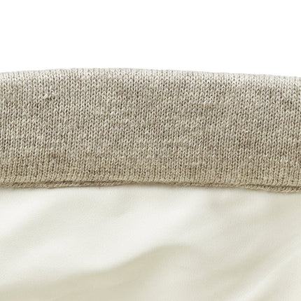 Meyco Commodemandje Medium Knit Basic Sand Melange koop je bij Babywinkel