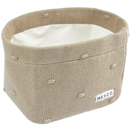Meyco Commodemandje Medium Mini Knots Sand koop je bij Babywinkel