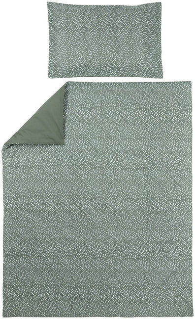 Meyco Dekbedovertrek 100X135cm Cheetah/ Forest Green koop je bij Babywinkel