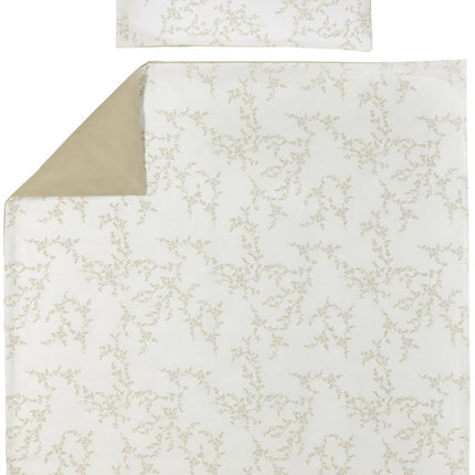 Meyco Dekbedovertrek 120X150cm Branches Sand koop je bij Babywinkel