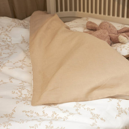 Meyco Dekbedovertrek 120X150cm Branches Sand koop je bij Babywinkel