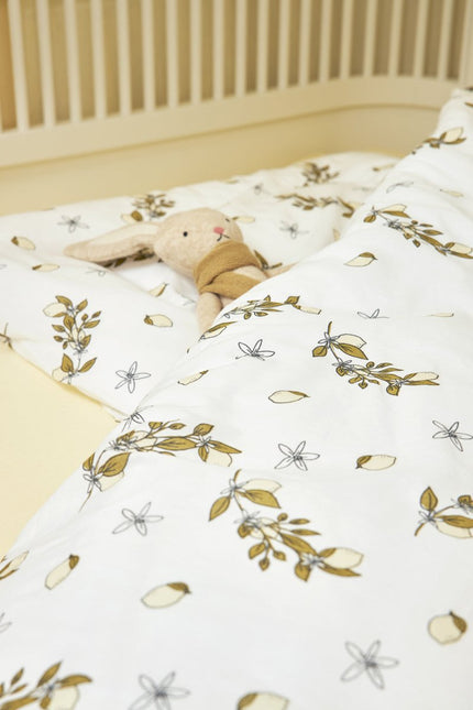 Meyco Dekbedovertrek 120X150cm Lemon koop je bij Babywinkel