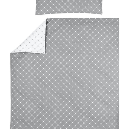 Meyco DekbedovertrekxMrs. Keizer 100X135cm Louis Grijs koop je bij Babywinkel