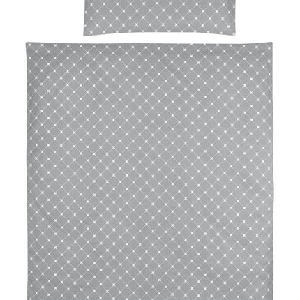 Meyco DekbedovertrekxMrs. Keizer 120X150cm Louis Grijs koop je bij Babywinkel