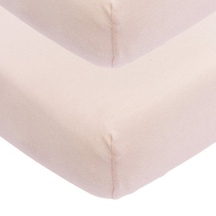 Meyco Hoeslaken Jersey 2St 60X120 Soft Pink koop je bij Babywinkel