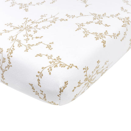Meyco Hoeslaken Jersey 40X80/90 Branches Sand koop je bij Babywinkel