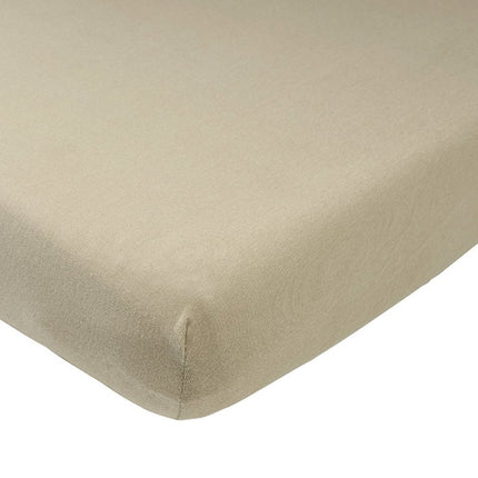 Meyco Hoeslaken Jersey Boxmatras 75X95cm Taupe koop je bij Babywinkel