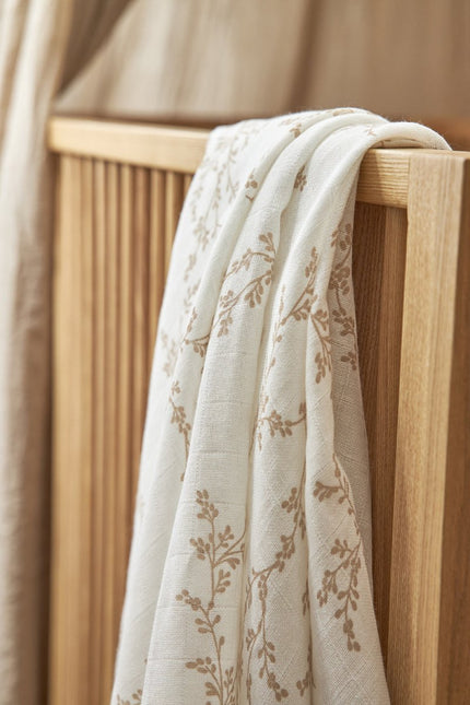 Meyco Hydrofiele Doek 2St Branches Sand koop je bij Babywinkel