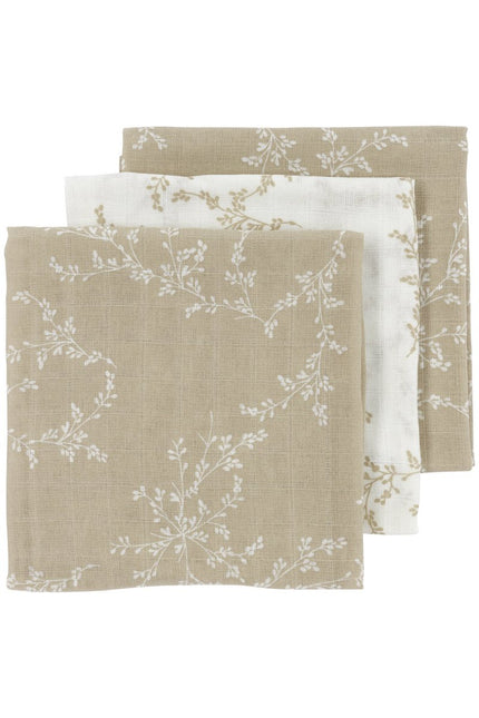 Meyco Hydrofiele Doek 3St Branches Sand koop je bij Babywinkel