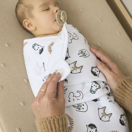 Meyco Inbakerdoek Animal Multicolour 0 - 3 Mnd koop je bij Babywinkel
