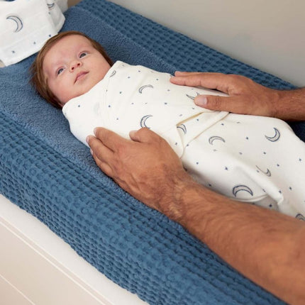 Meyco Inbakerdoek Moon Indigo koop je bij Babywinkel