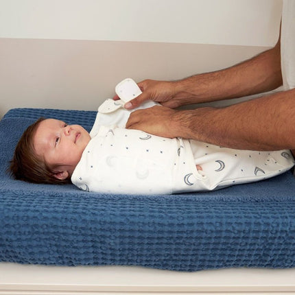 Meyco Inbakerdoek Moon Indigo koop je bij Babywinkel