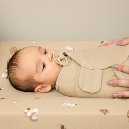 Meyco Inbakerdoek Sand 0 - 3 Maanden koop je bij Babywinkel